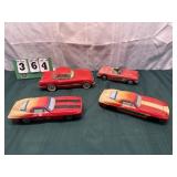 Metal Corvette Toy Car Lot