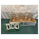 Art Deco Gold Rimmed Goblets