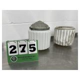 Skyscraper Milk Glass Light Shades