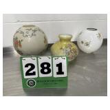 Assorted Glass Shades