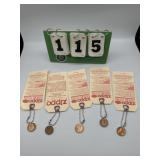 5 Zippo Click Pennies