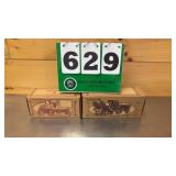 (2) Ertl Collectible Diecast  Vehicles