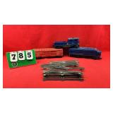 Lionel Locomotive Train Set With Tracks