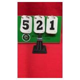 Vintage Turquoise & Silver Band Ring Size 10