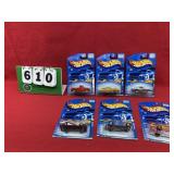 (6) Hot Wheels 1:64 Diecast Metal Cars NIP