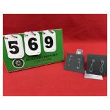 2 Pairs of Sterling Ear Rings