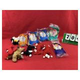 (10) Beanie Babies