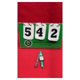 Timex Watch On Turquoise & Silver Band