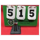 Vintage Turquoise & Silver Band Ring Size 6