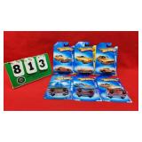 (6) Hot Wheels 1:64 Diecast Metal Cars NIP