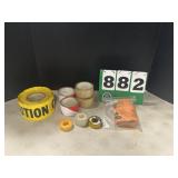 Working Tape And Banners