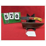 Hand Forged File Bushcraft Knife