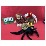 (3) XL Beanie Babies