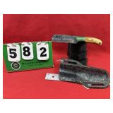 Hand Forged Scale Pattern Knife