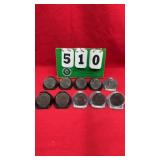 (10) Eisenhower Dollars