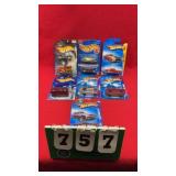 (9) Hot Wheels Cars in Box
