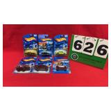 (6) Hot Wheels 1:64 Diecast Metal Cars NIP