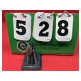 Vintage Turquoise & Silver Band Ring Size 6.5