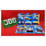 (6) Hot Wheels 1:64 Diecast Metal Cars NIP
