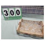 Unique Glassware Lot With Sunflowers