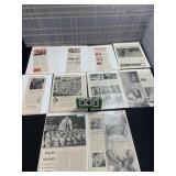 (10) Retail Vintage Advertisements Medical or TV