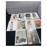 (10) Retail Vintage Advertisements Medical or TV