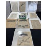 (10) Retail Vintage Advertisements Hudson