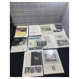 (10) Retail Vintage Advertisements Medical or TV