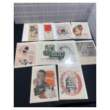 (10) Retail Vintage Advertisements Medical or TV