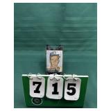 1953 Bowman Baseball Card Vern Brickford #161