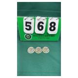 (3) Best Lithiated Lemon Soda Butler Pa 1 Cap