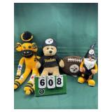 Pittsburgh Steeler Plushy Lot