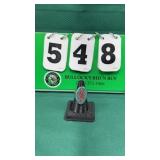 Vintage Navajo Native American Rhodium Ring