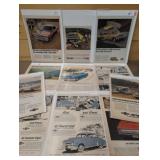 (10) Retail Vintage Advertisements Chevrolet