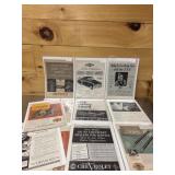 (10) Retail Vintage Advertisements Chevrolet
