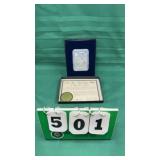 2004-W First Day of Issue Silver Eagle