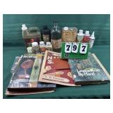 Bulk Leather Books And Chemicals