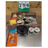 Assorted Leather Working Supplies