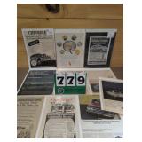 (10) Retail Vintage Advertisements Chevrolet
