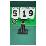 Vintage Turquoise & Silver Band Ring Size 5