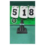 Vintage Turquoise & Silver Band Ring Size 9