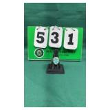 Vintage Turquoise & Silver Band Ring Size 12