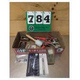 Leather, Working Punches, Stamps, And Mallet