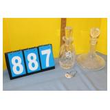 Assorted Decanter Glass