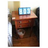 Victorian 2 Drawer End Stand