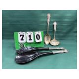 (4) Sterling Silver Serving Spoons