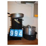 Enameled Kitchen Pan Lot