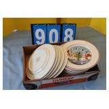 Villeroy & Boch Naif Christmas Plates