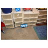 4 Plastic Storage Containers