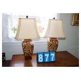 Pair Of Table Lamps
